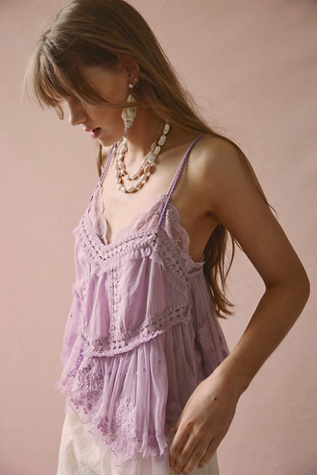 Sweet Escape Cami by Intimately at Free People in Fair Orchid, Size: XS