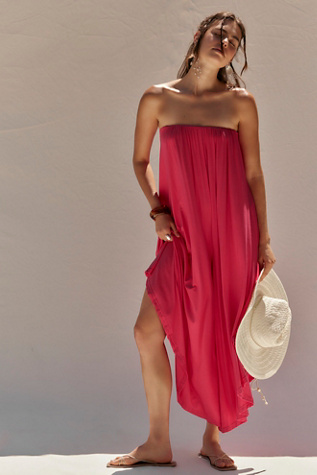 Annika One Piece by free-est at Free People in Hot Pink, Size: Medium