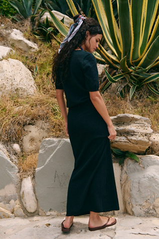 Isabella Cotton-Linen Skirt Set