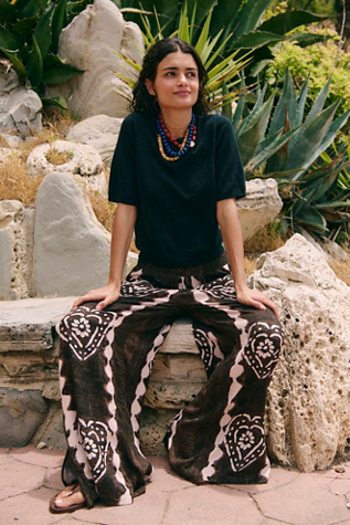 Isabella Cotton-Linen Skirt Set