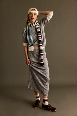 Isabella Cotton-Linen Skirt Set