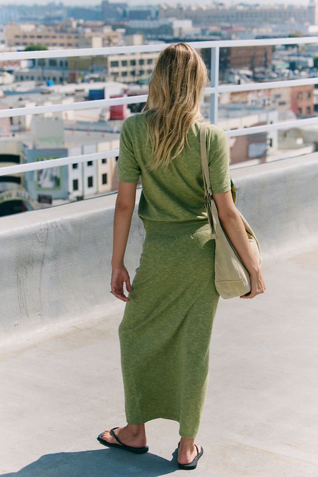 Isabella Cotton-Linen Skirt Set #1