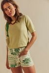 Isabella Cotton-Linen Skirt Set