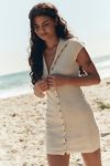 Jameson Cotton-Linen Sweater Mini Dress