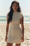 Jameson Cotton-Linen Sweater Mini Dress