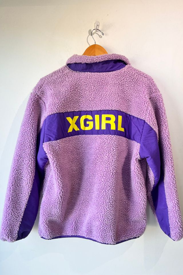 X Girl Lavender Fuzzy Sherpa Pullover Selected by The Curatorial Dept. #2