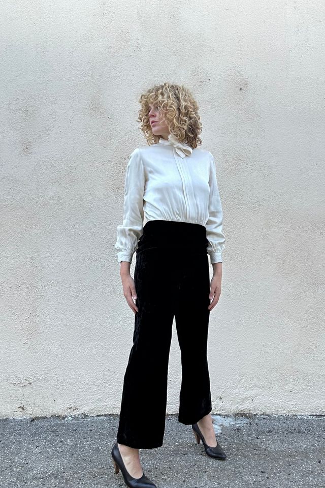 Vintage Black and White Tuxedo Jumpsuit Selected by The Curatorial Dept. #1