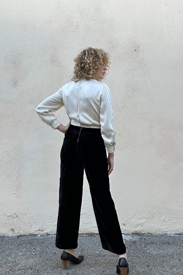 Vintage Black and White Tuxedo Jumpsuit Selected by The Curatorial Dept. #3