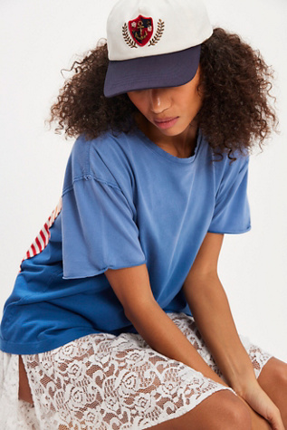 Anchor Charmed Baseball Hat by Free People in White