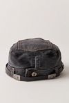 Washed Denim Cadet Hat