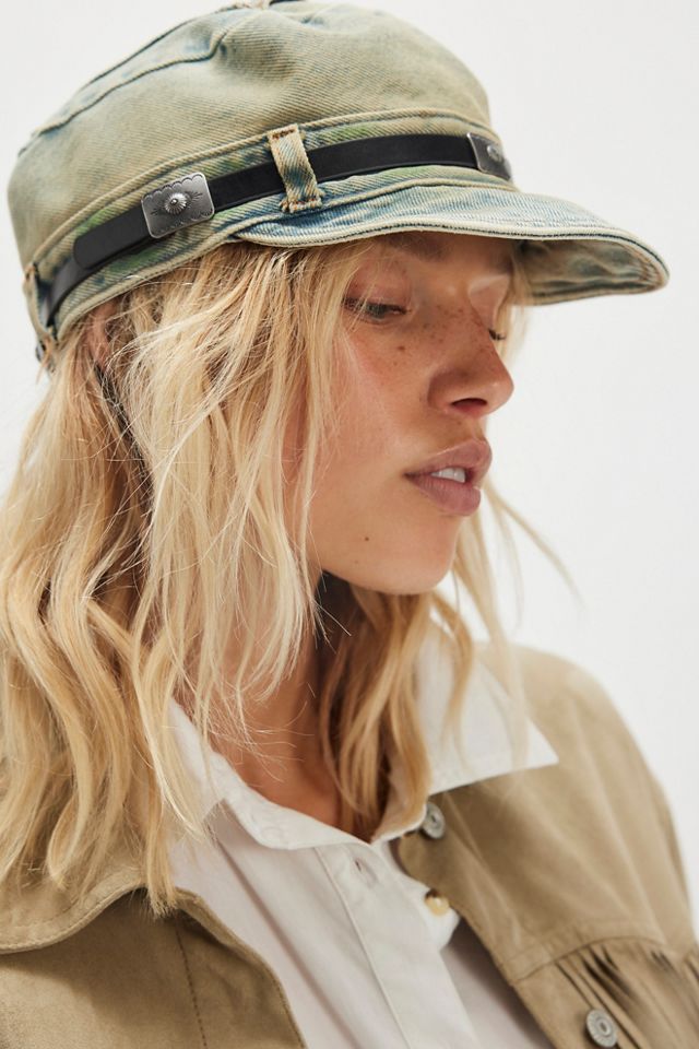 Washed Denim Cadet Hat #5