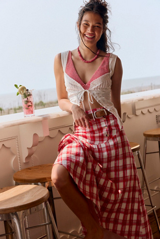 Love Me Not Tank Top by Free People in White, Size: XS