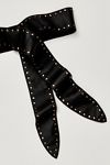 Studded Leather Obi Belt