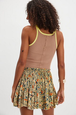 FP One Third Charm Printed Mini Skirt