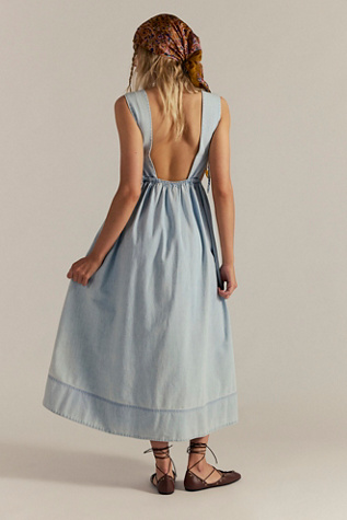 Mirenia Denim Midi Dress