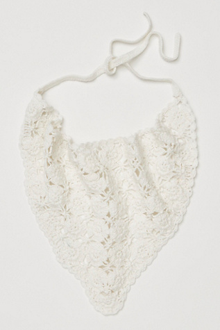 Austin Hair Scarf at Free People in Vintage Ivory Dolly