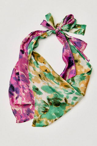 Ginger Spice Hair Scarf by Free People in Green