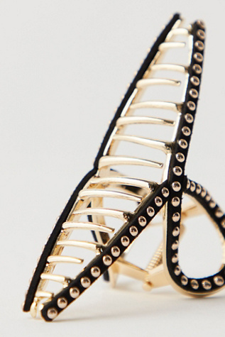 Risky Business Studded Claw Clip