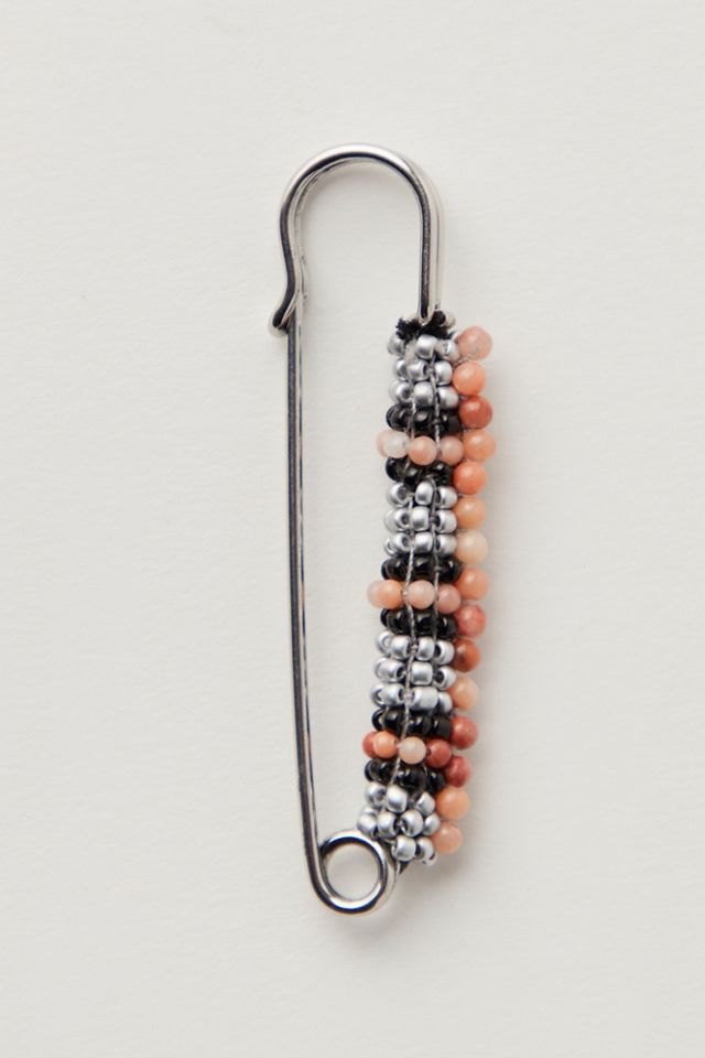 Beaded Shoe Pin #2