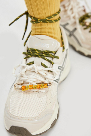 Beaded Shoe Pin by Free People in Gold