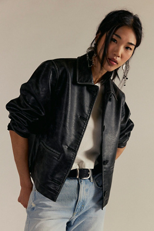 We The Free Hera Vegan Leather Jacket