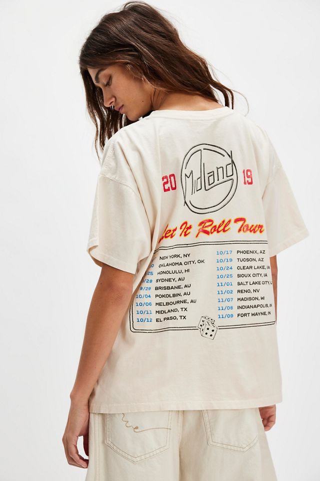 Midland Let It Roll Tour Tee #1