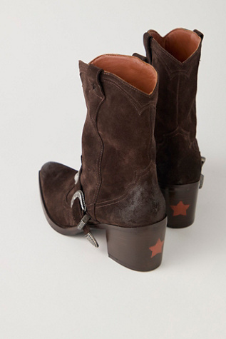 Lady Lonestar Western Boots by Free People in Brown, Size: US 9
