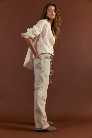 We The Free Geranium Slouchy Straight Jeans