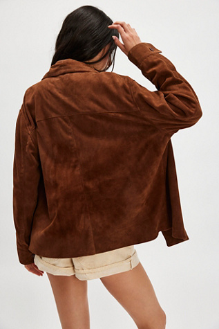 Profound Suede Camp Shirt