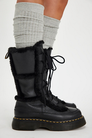 Dr. Martens Buzz Lace Warm Lined Boots | Free People