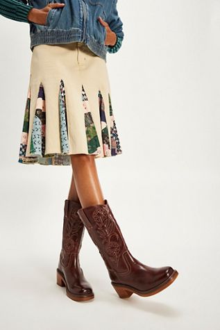 Frye Kate Deco Stich Boots