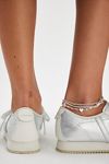 Lacoste Club-Low Metallic Sneakers