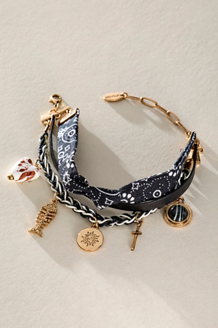 High Noon Bracelet by Free People in Black