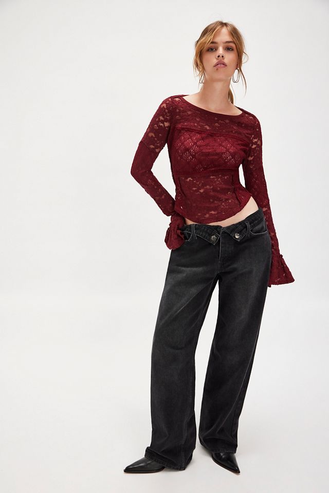 Lace Layering Long Sleeve #3