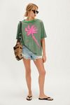 Striped Palm Applique Tee