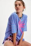 Striped Palm Applique Tee