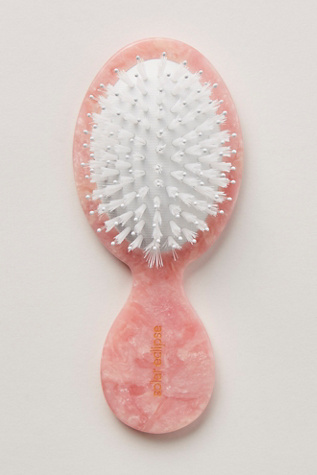 Solar Eclipse Hand-Painted Compact 2-1 Perfect Daily Brush at Free People in Yellow