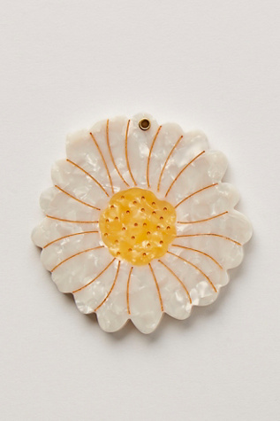 Solar Eclipse Compact Mirror at Free People in Yellow