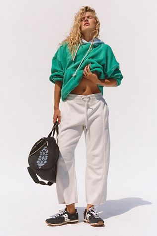 Sprint To The Finish Straight Leg Pants | Free People