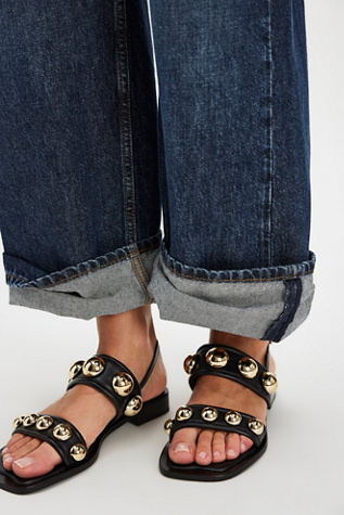 Big City Sandals by Vicenza at Free People in Black, Size: US 7