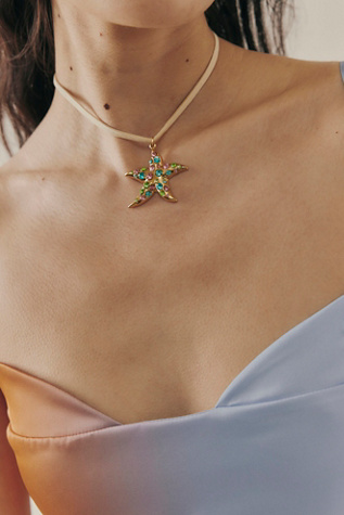 Bora Bora Necklace by Frasier Sterling at Free People in Gold
