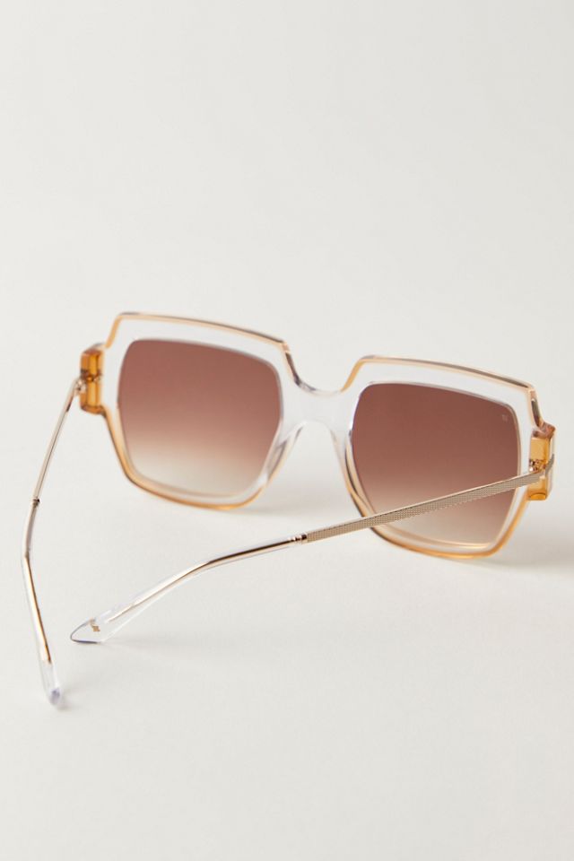 Jimmy Fairly Les Lunettes de Soleil Carrées Isla #3