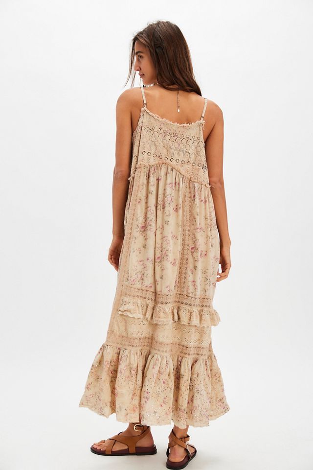 Robe Cami Esti en Broderie Anglaise Magnolia Pearl #1