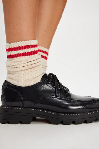 Sorel Revel Ave Derby Loafers at Free People in Black, Size: US 8