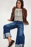 MOTHER The Half-Pipe Ankle Cuff Jeans