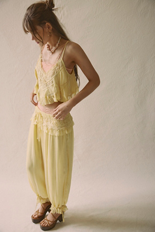Lynden Set by Free People in Yellow, Size: XS