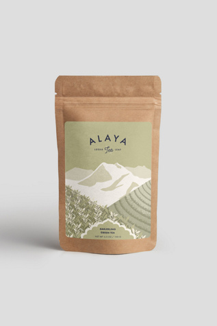 Alaya Tea Organic Darjeeling Green Loose Leaf Tea at Free People