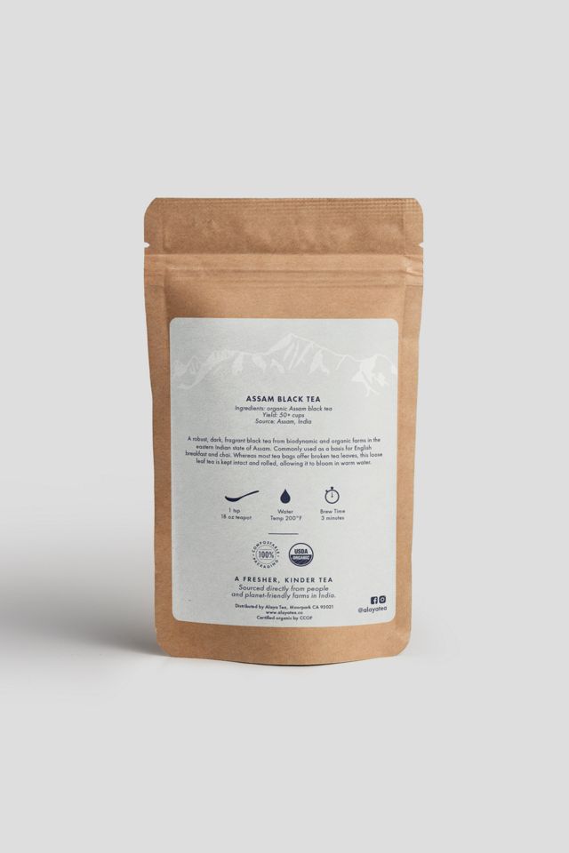 Alaya Tea Organic Assam Black Loose Leaf Tea #1