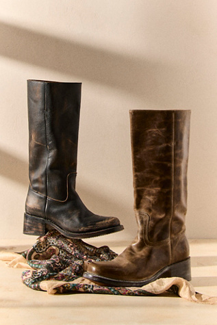 Frye For FP Campus 14L Boots at Free People in Tan, Size: US 8.5