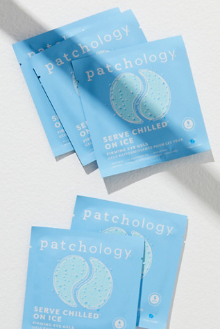 Patchology Serve Chilled On Ice Firming Eye Gels by Free People in Blue